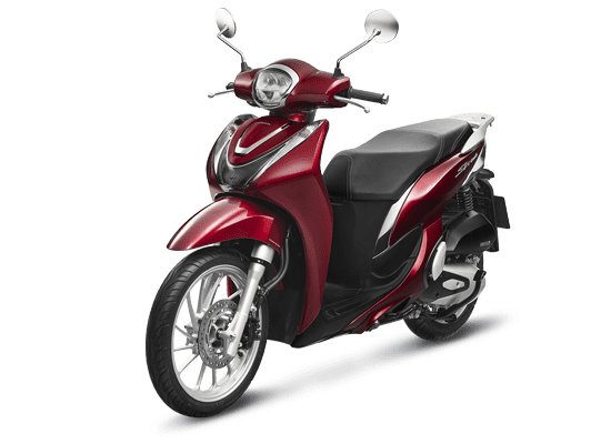 Honda SH Mode 2021 phiên bản thời trang (CBS) màu đỏ - đen