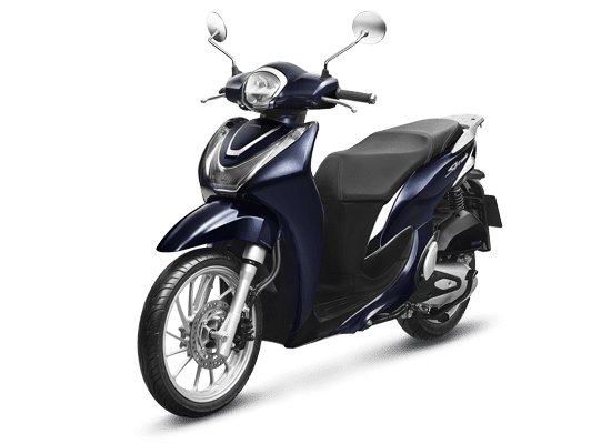 Honda SH Mode 2021 phiên bản thời trang (CBS) màu xanh - đen